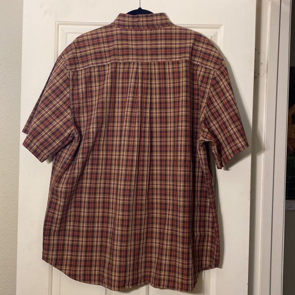CARHARTT Shirt Men X large Rust Plaid
Short Sleeve Plaid‎ Button Up 100%
Cotton - Picture 5 of 12